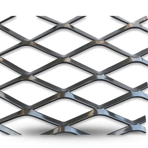 Hot Rolled (Black) Steel Expanded Metal Mesh Thickness 2.8 mm Width 1.22 m Length 5 m