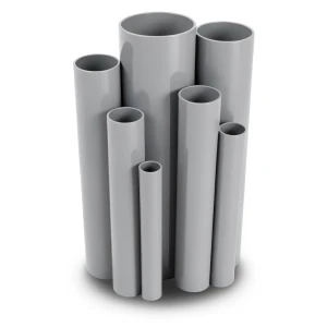 UPVC Pipes 26 Bar Pressure 26.9 mm Diameter 3.4 mm Thickness Gray