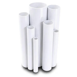 مواسير UPVC ضغط 36 بار قطر خارجي 26.9 مم سمك 4.5 مم أبيض