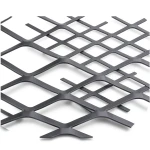 Hot Rolled Steel Expanded Metal Mesh 3 mm Thickness 1.22 m Width 5 m Length