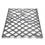 Hot Rolled Black Steel Expanded Metal Mesh Thickness 3 mm Width 1.22 m Length 7 m