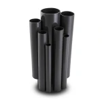 مواسير UPVC ضغط 36 بار قطر خارجي 26.9 مم سمك 4.5 مم لون اسود