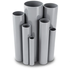UPVC Pipes Nominal Pressure 15 Bar Outside Diameter 26.6 mm Thickness 1.9 mm Gray
