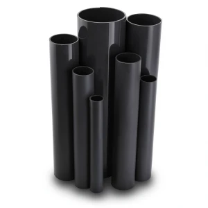 مواسير UPVC ضغط 15 بار قطر خارجي 26.6 مم سمك 1.9 مم لون اسود