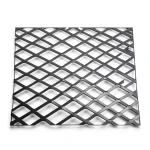 Hot Rolled Black Steel Expanded Metal Mesh Thickness 4.8 mm Width 1.22 M Length 5 M