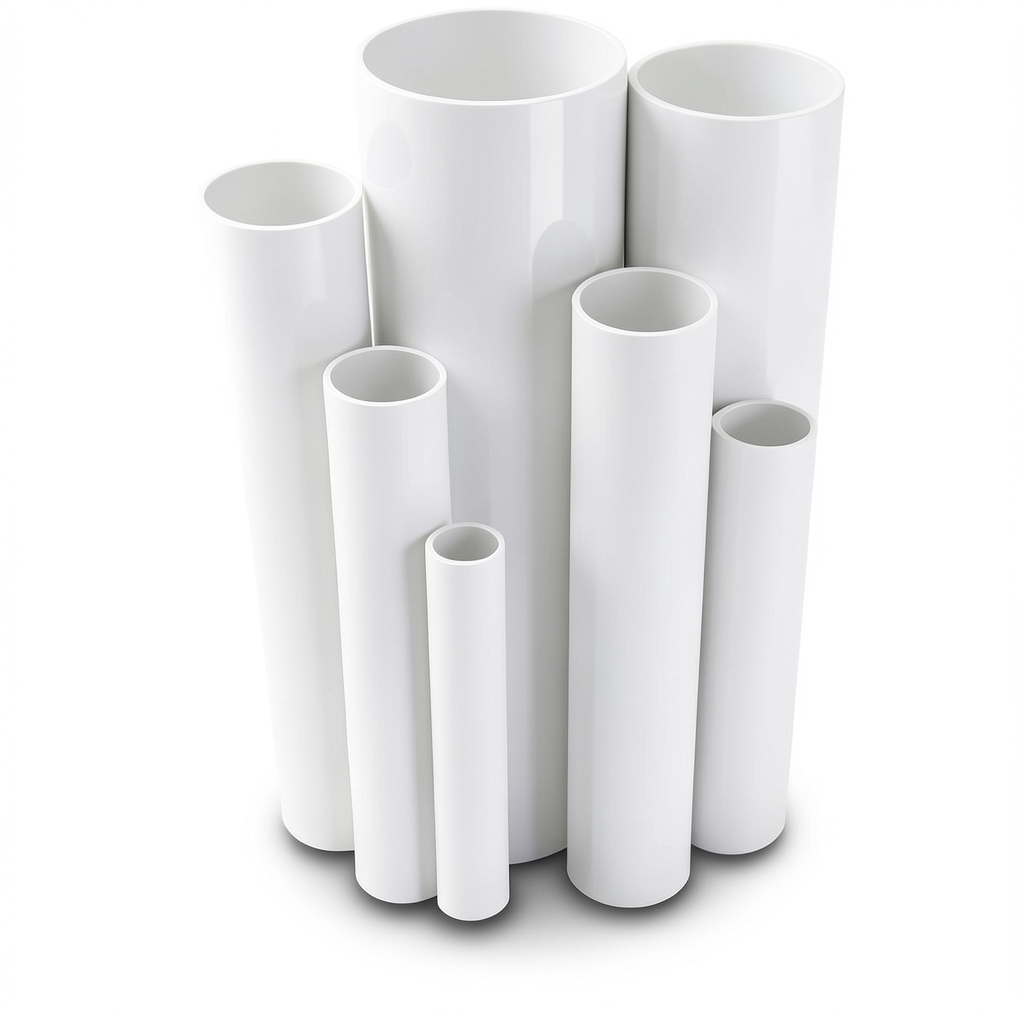 مواسير UPVC مقاس 32 مم سمك 1.8 مم لون أبيض