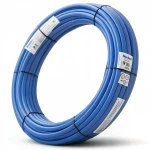 أنابيب HDPE نيبروبلاست PE 80 ضغط 6 بار قطر خارجي 50 مم سمك 2.3 مم لون ازرق   