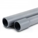 انابيب UPVC لانظمة الرى الوطنى ضغط 16 بار  قطر خارجي 50 مم سمك 3.70 مم لون رمادي