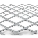 Hot Rolled Steel Expanded Metal Mesh Thickness 2.8 mm Width 1.22 m Length 6 m