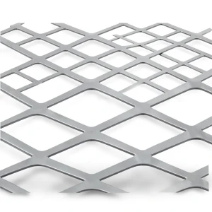 Hot Rolled Steel Expanded Metal Mesh Thickness 2.8 mm Width 1.22 m Length 6 m