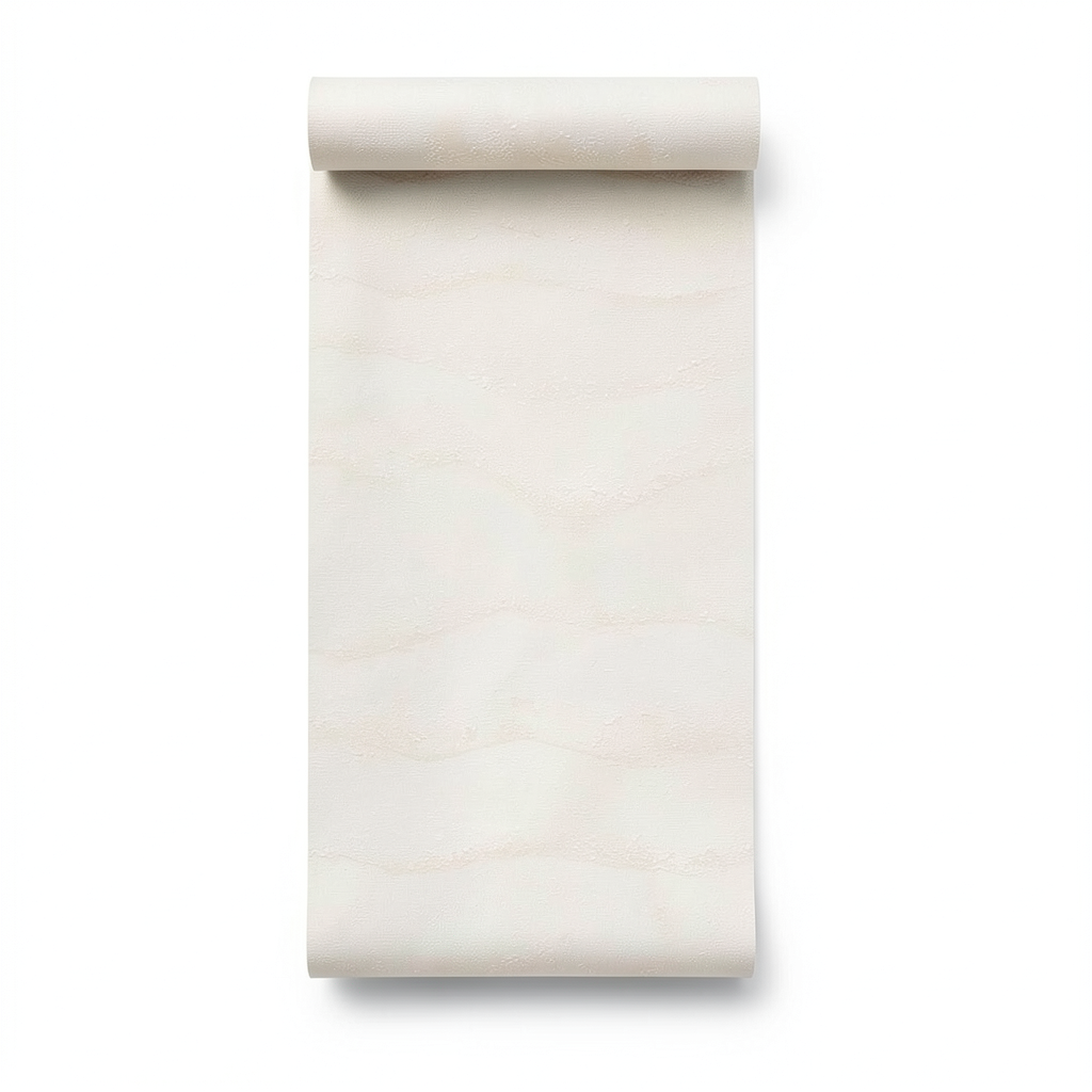 Patterned Wall Decoration 10m x 0.53m Light Beige