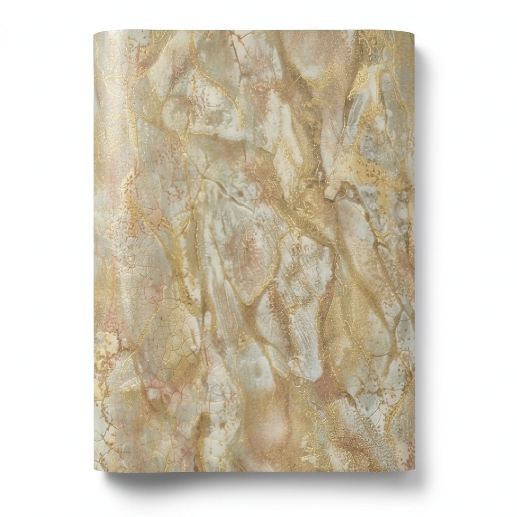 Marble Wall Decoration 10m x 1.06m Gold Color, Model 84621