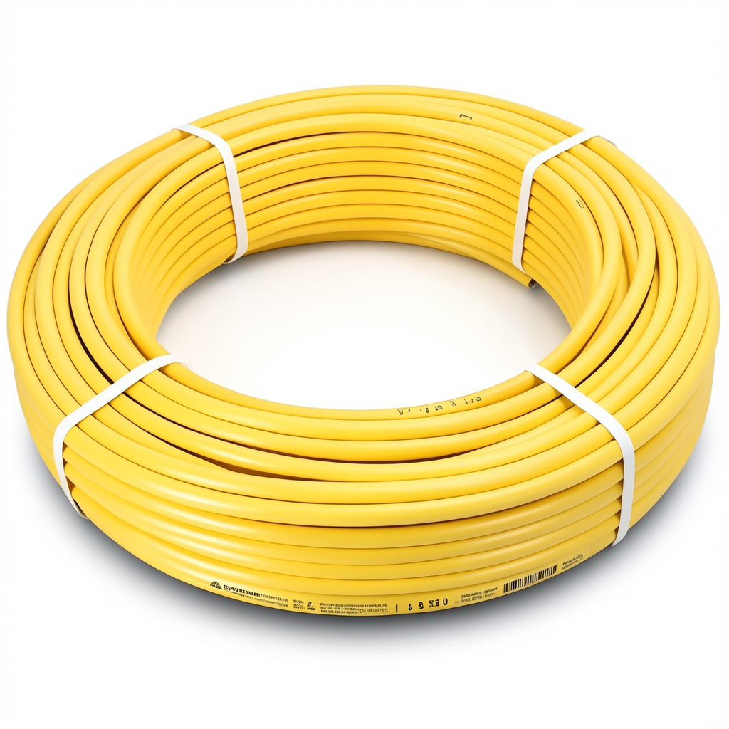 HDPE Pipes PE 80 Pressure 8 Bar Outside Diameter 110 mm Thickness 6.6 mm Yellow | NEPROPLAST