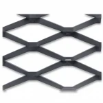 Hot Rolled (Black) Steel Expanded Metal Mesh  Bahri Thickness 2 mm Width 2.44  meter Length 2 M | Bait Al Tatawor Company