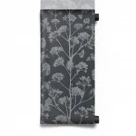 Floral wall decoration, dark gray color, length 10 m, width 0.53 m, model 10029-15
