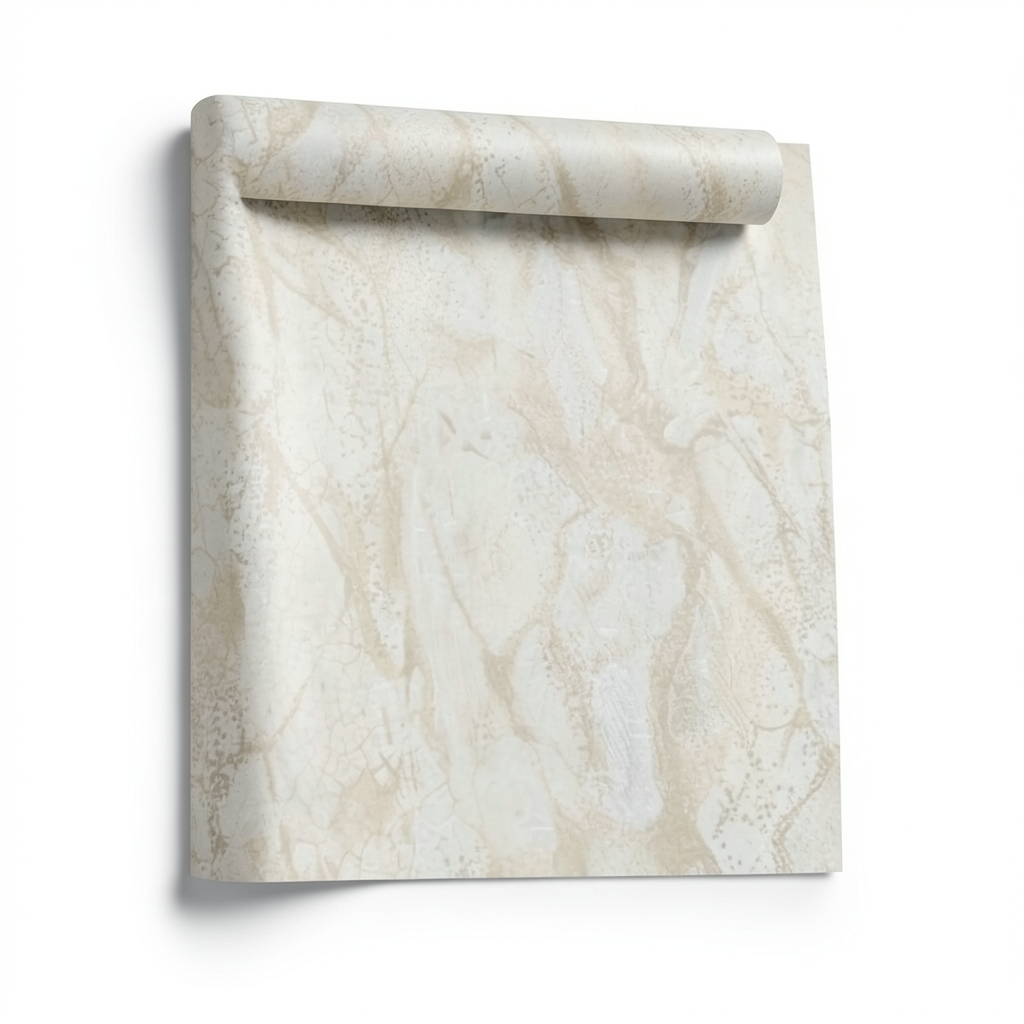 Italian Marble Wall Covering 10m x 1.06m Light Beige, Model 84626