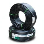 HDPE Pipes PE 80 Pressure 8 Bar 63 mm Diameter 3.8 mm Thickness Black | NEPROPLAST