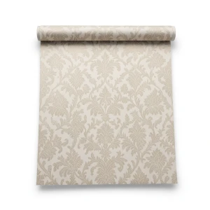 Pattern Wall Covering 10m x 0.73m Beige Color, Model 3958