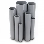 UPVC Pipes  Modern Technology Nominal Pressure 9 Bar Outside Diameter 218.8 mm Thickness 7.8 mm Gray Colour