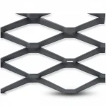 Hot Rolled (Black) Steel Expanded Metal Mesh  Bahri Thickness 1.7 mm Width 2.44  meter Length 3 M | Bait Al Tatawor Company