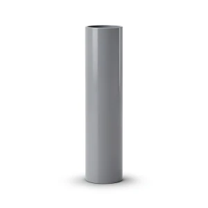 أنابيب UPVC ضغط 6 بار قطر خارجي 50 مم سمك 1.8 مم لون رمادي