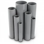 UPVC Pipes  Modern Technology Nominal Pressure 6/20  Outside Diameter 125 mm Thickness 3.7 mm Gray Colour