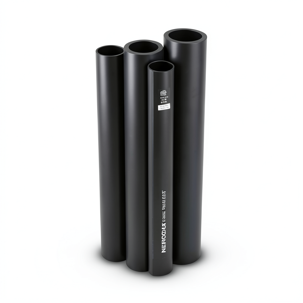 Neproplast HDPE Pipes PE 80 Pressure 8 Bar Outside Diameter 180 mm Thickness 10.7 mm Black | NEPROPLAST