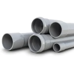 UPVC Pipes Nominal Pressure 6 Bar Outside Diameter 400 mm Thickness 11.7 mm Gray