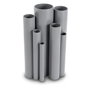 UPVC Pipes 15 Bar Pressure 26.9 mm OD 2.5 mm Thickness Gray