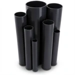 مواسير UPVC ضغط 15 بار قطر خارجي 26.9 مم سمك 2.5 مم لون اسود