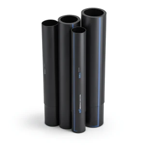 مواسير HDPE PE 80 ضغط 8 بار قطر خارجي 450 مم سمك 26.7 مم لون أسود | نيبروبلاست