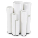 مواسير UPVC ضغط 36 بار قطر خارجي 26.9 مم سمك 4.5 مم أبيض