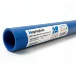 مواسير HDPE نيبروبلاست PE 80 ضغط 6 بار قطر خارجي 140 مم سمك 6.4 مم لون ازرق   