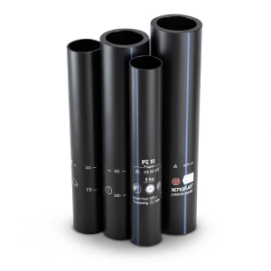 HDPE Pipes PE 80 Pressure 8 Bar Outside Diameter 560 mm Thickness 33.2 mm Black | NEPROPLAST