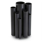 مواسير UPVC ضغط 15 بار قطر خارجي 26.6 مم سمك 1.9 مم لون اسود