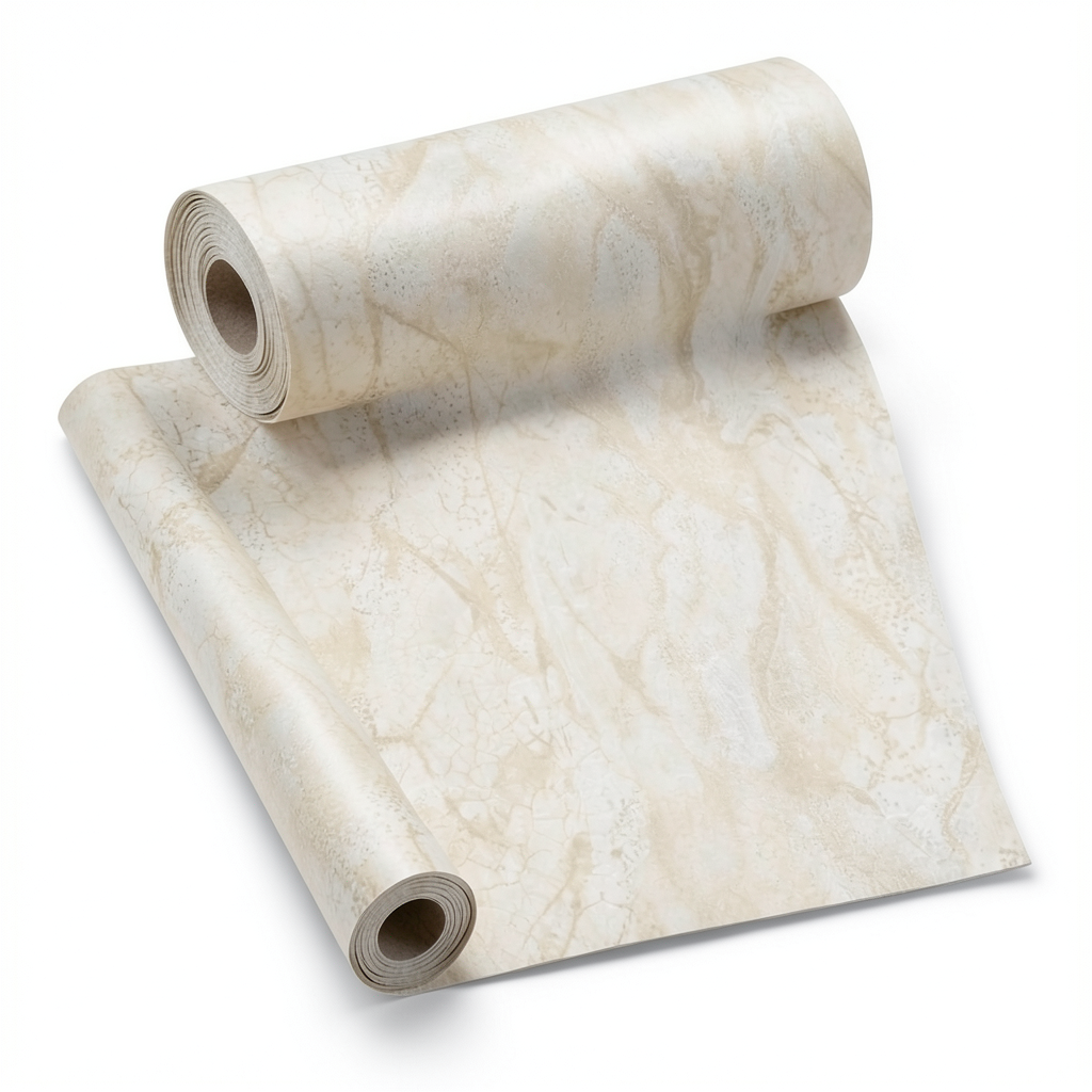 Italian Marble Wall Covering 10m x 1.06m Light Beige, Model 84626