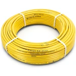 HDPE Pipes PE 80 12.5 Bar 20 mm OD 1.9 mm Thickness Yellow | NEPROPLAST