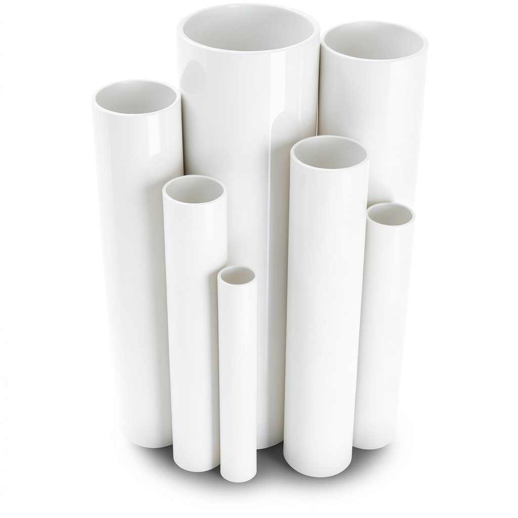 UPVC Pipes Size 50 mm Thickness 2 mm White Colour