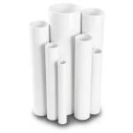 مواسير UPVC مقاس ¼ 1 إنش سمك 1.8 مم لون أبيض