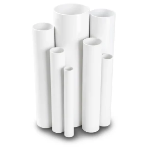 مواسير UPVC مقاس ¼ 1 إنش سمك 1.8 مم لون أبيض