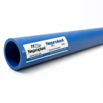 Neproplast  HDPE Pipes PE 80 Pressure 6 Bar Outside Diameter 400 mm Thickness 18.2 mm Color Blue   