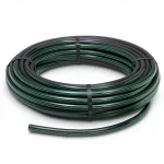 لفة أنابيب بلاستيك HDPE ضغط  4 بار [PE 80] قطر خارجي 63 مم  SDR 41  لون اسود مع خط اخضر | مصنع المنى