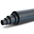 أنابيب بلاستيك HDPE ضغط 10 بار PE 100 قطر خارجي 315 مم SDR 17 لون أسود مع خطوط زرقاء - Image 1