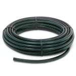 لفة أنابيب HDPE ضغط  4 بار [PE 80] قطر خارجي 75 مم  SDR 41  لون اسود مع خط اخضر | مصنع المنى