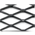 Hot Rolled (Black) Steel Expanded Metal Mesh  Bahri Thickness 2 mm Width 2.44  M Length 1 M | Bait Al Tatawor Company