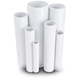مواسير UPVC مقاس 2 إنش سمك 2.4 مم لون أبيض