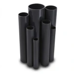 مواسير UPVC ضغط 36 بار قطر خارجي 26.6 مم سمك 3.9 مم لون اسود