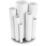 مواسير UPVC مقاس 2 إنش سمك 3.91 مم لون أبيض