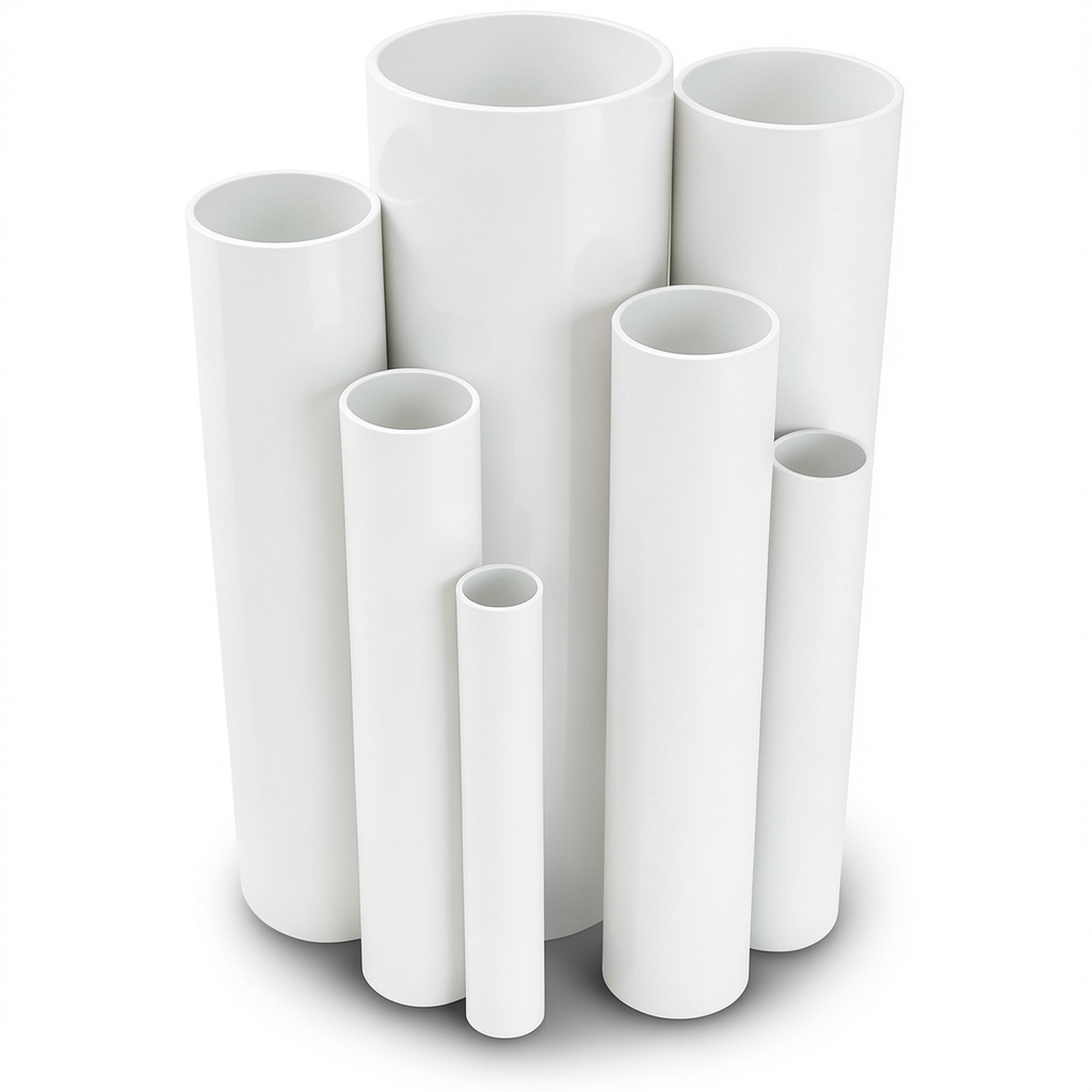 UPVC Pipes Size 3 Inch Thickness 5.49 mm White Colour