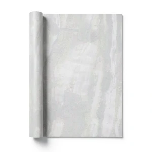 Italian Marble Wallpaper 10m x 1.06m Pale Gray, Model 84635